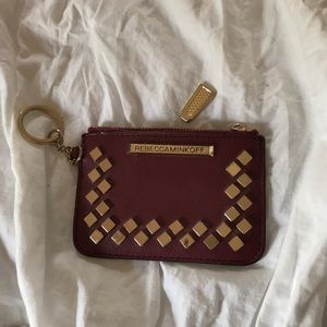 Rebecca Minkoff coin purse with key ring